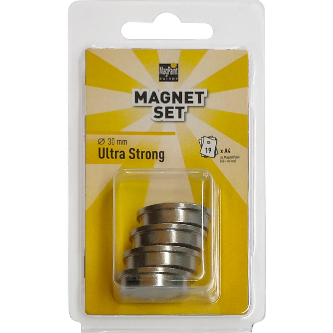Neodymium Magnets Pack of 4