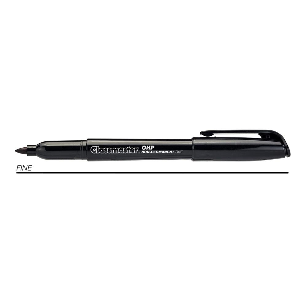 Magic Whiteboard Markers, Black - Box Of 10