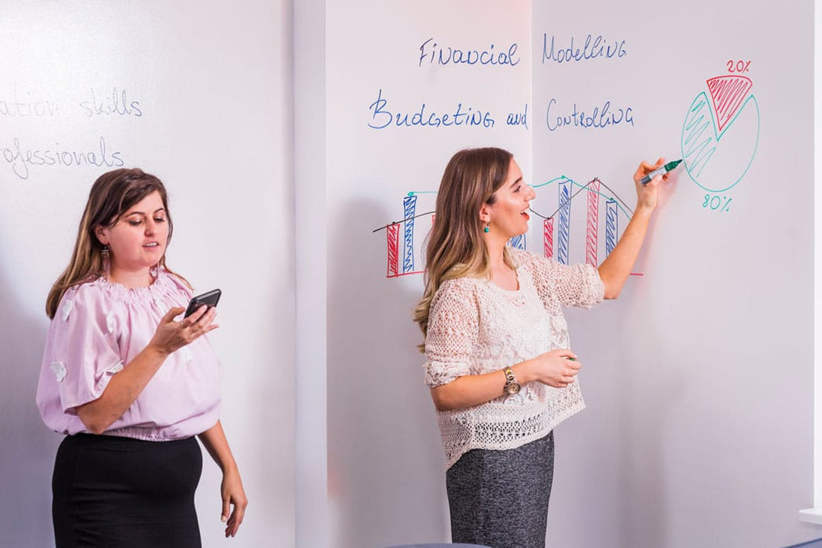 Escreo Whiteboard Paint in a office