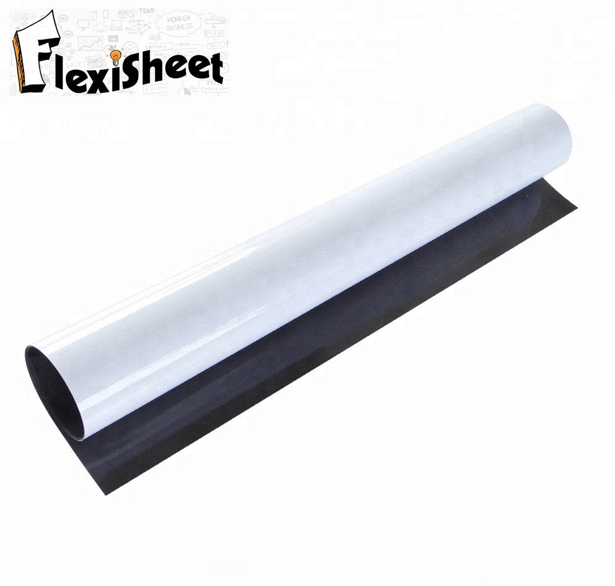 FlexiSheet Magnetic Whiteboard Wallpaper