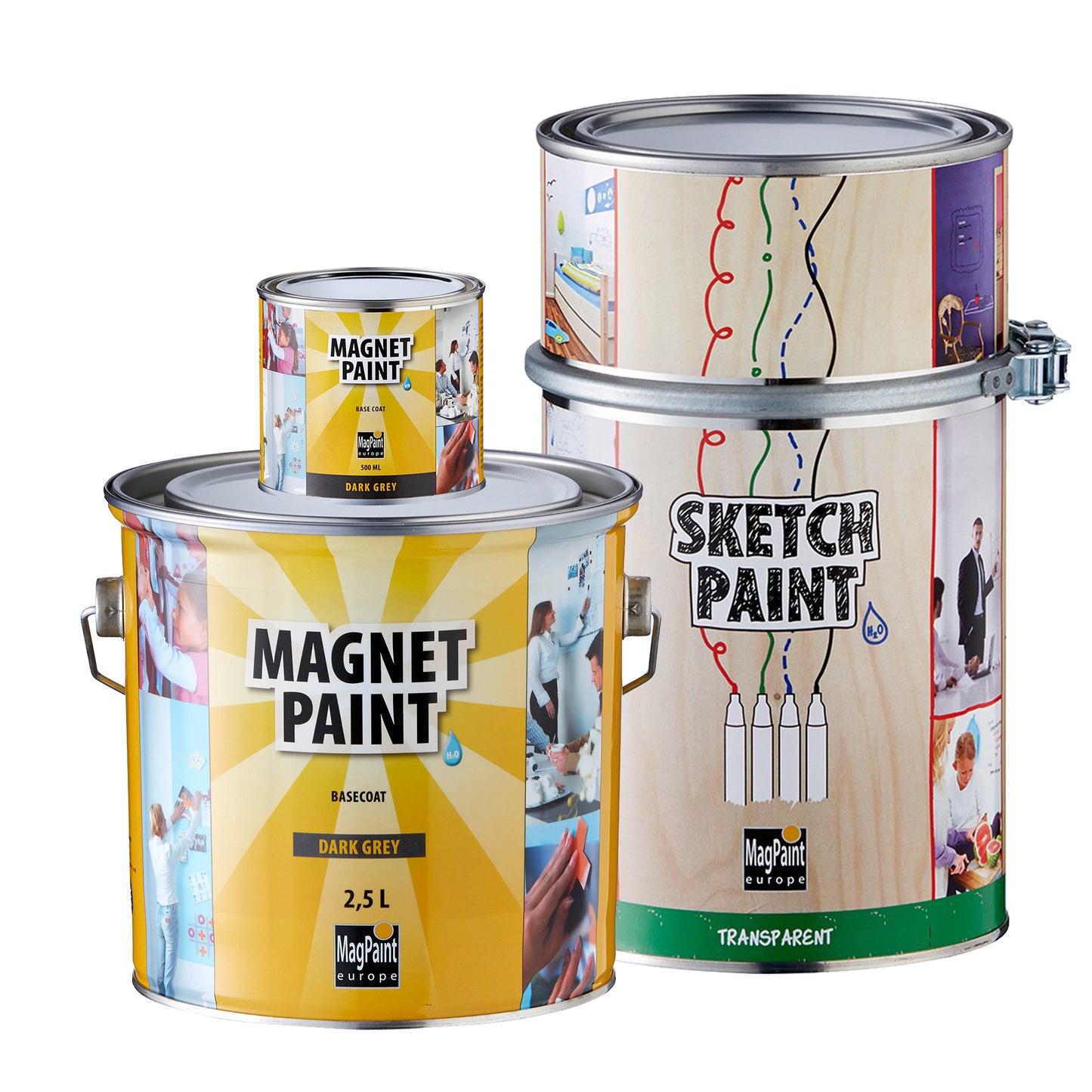 Magnetic SketchPaint Whiteboard Paint