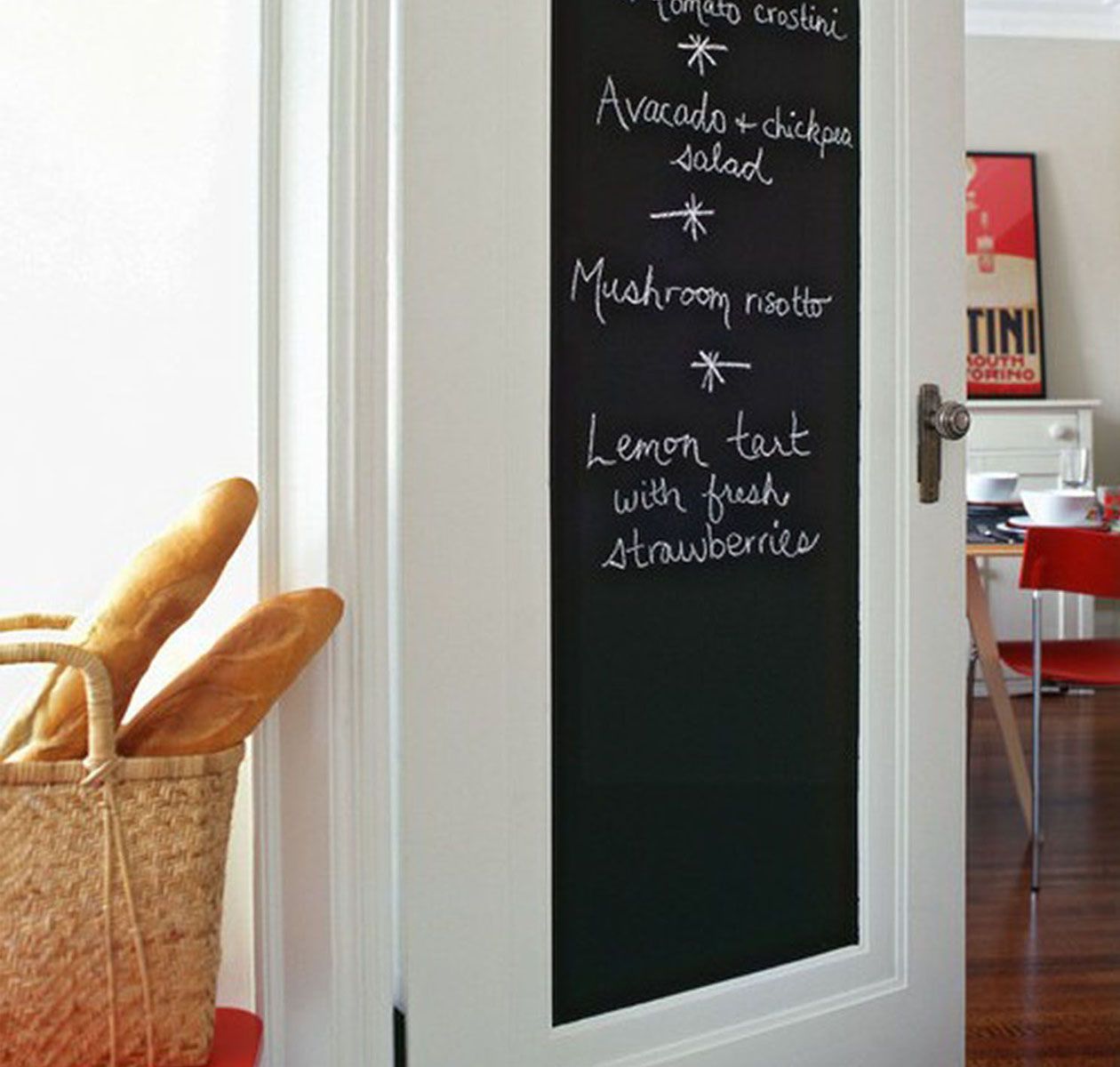 Self Adhesive Blackboard Wallpaper in a cafe
