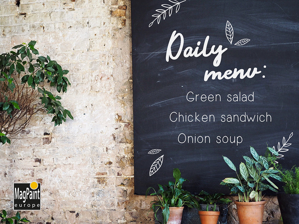 Create a menu board