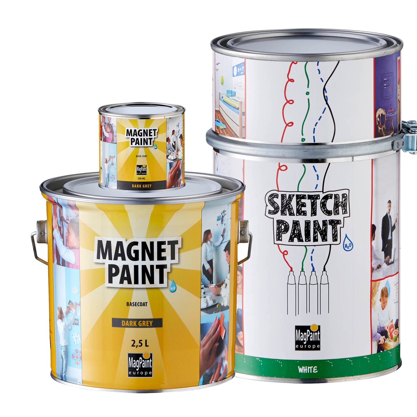 Magnetic SketchPaint Whiteboard Paint